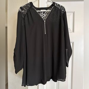 Women’s black blouse, size L